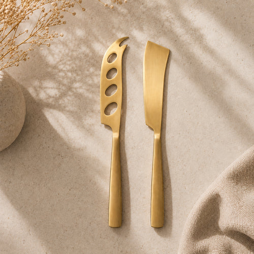 Cheese Knife and Spreader Set by The Line Edit