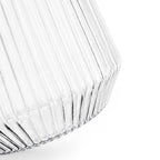 Close-up of the fluted exterior on the Velora tumbler