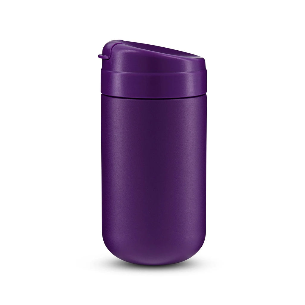 Esplanade insulated reusable coffee cup in Purple