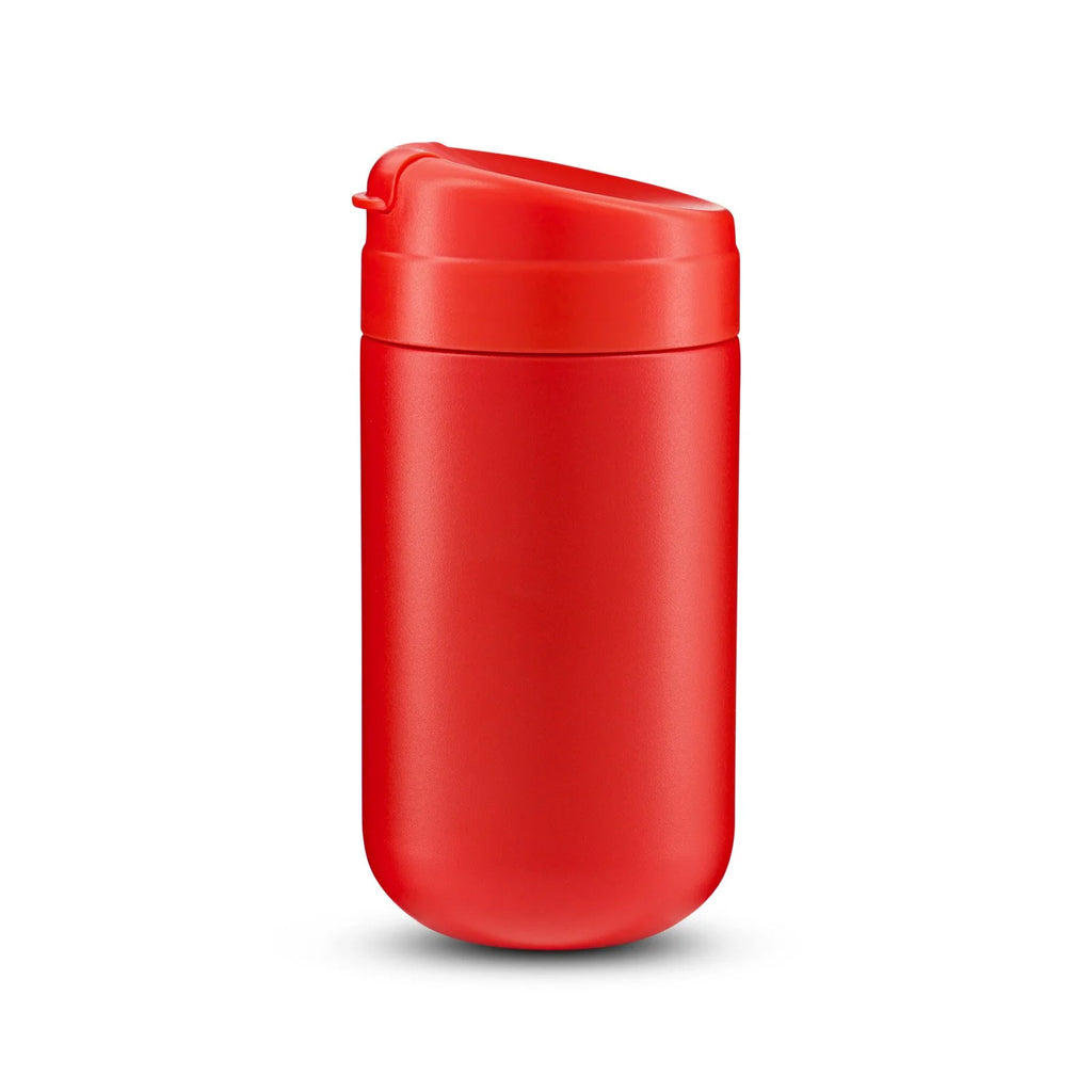 Esplanade insulated reusable coffee cup in Red