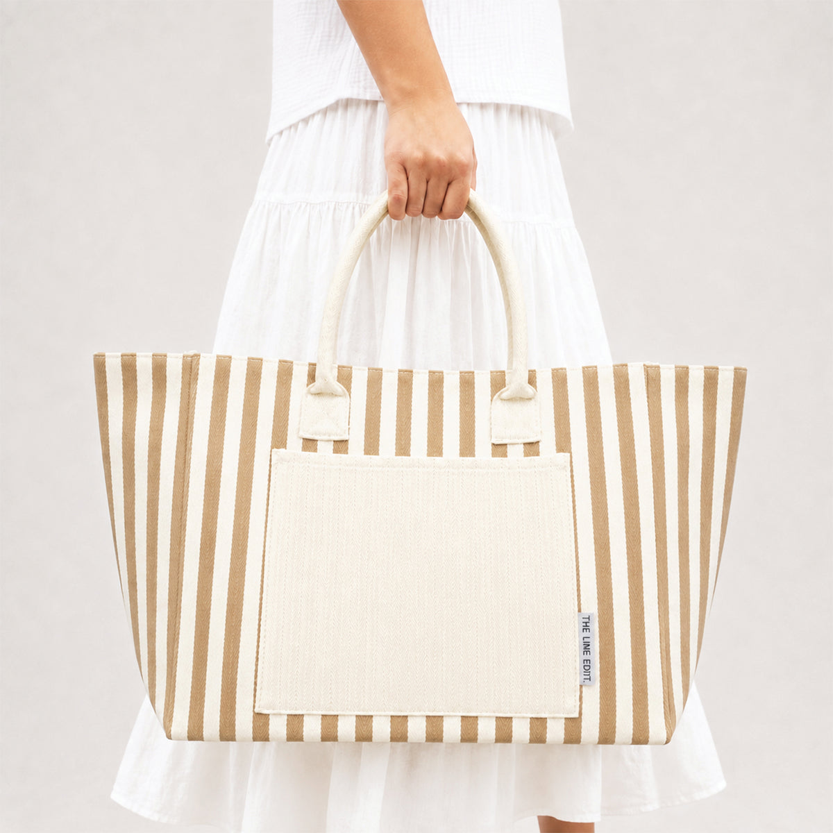 Hampton Striped Tote Bag
