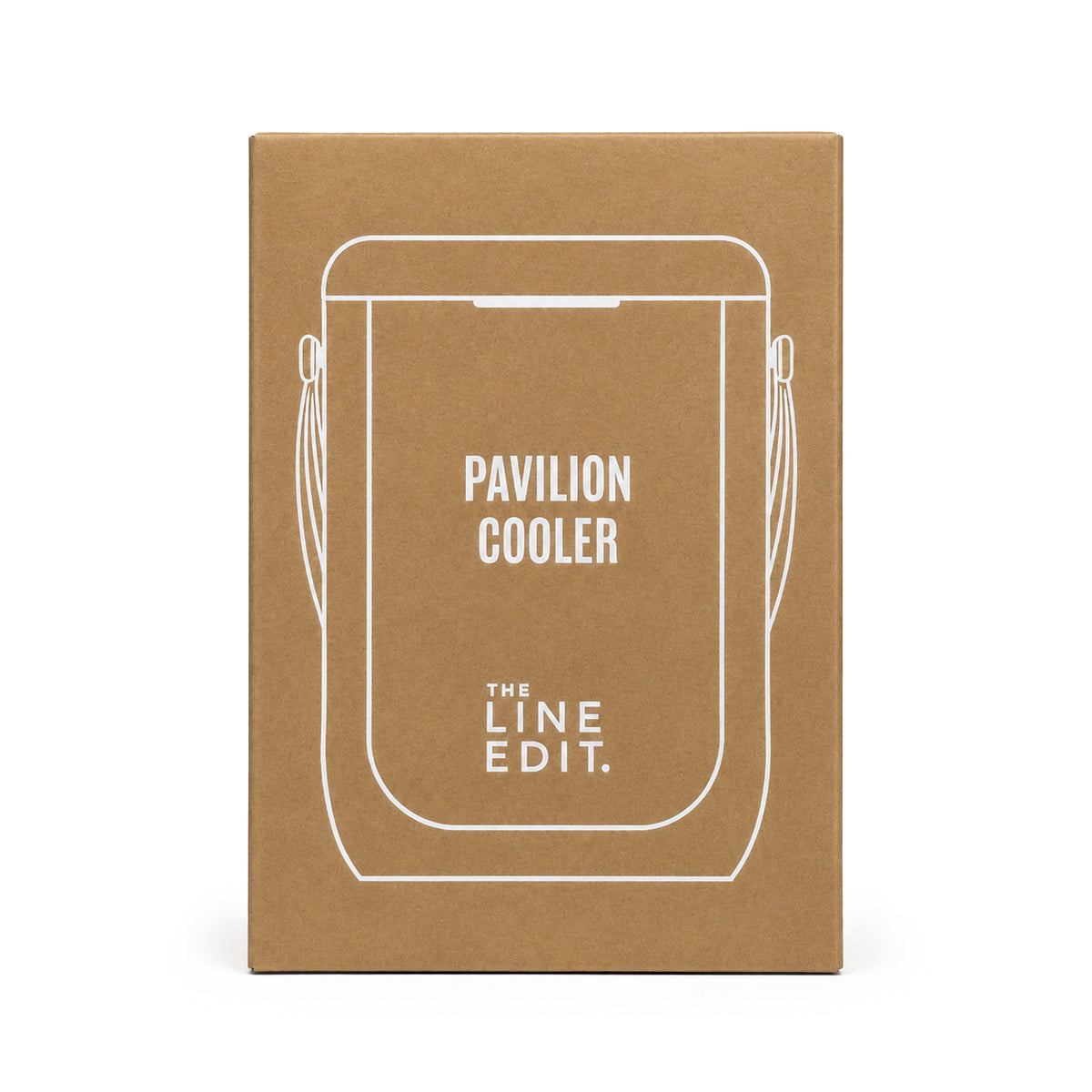 Pavilion wine cooler with its shipping carton