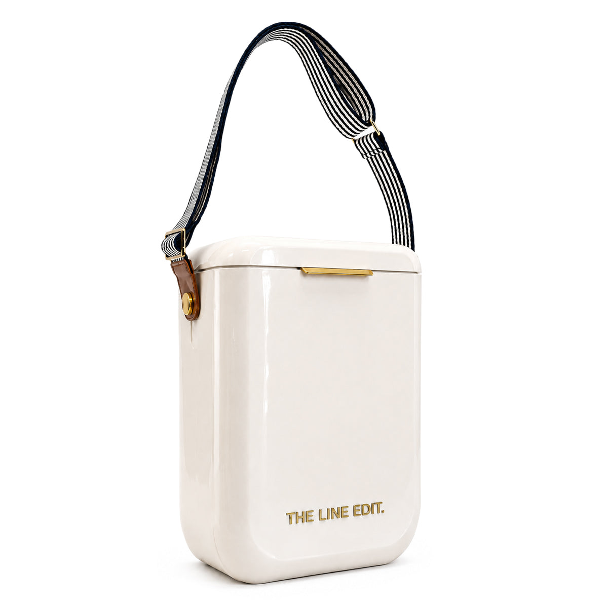 Pavilion wine cooler in Cream, angled view